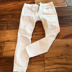 White jeans - petite